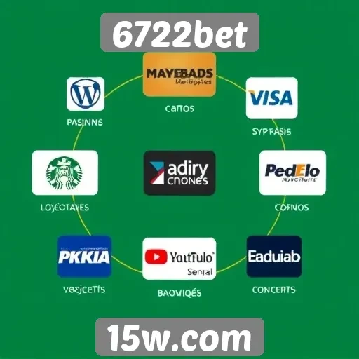 Opções de pagamento oferecidas pelo 6722bet